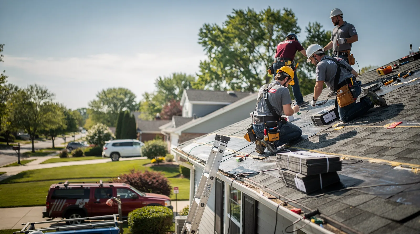 Roof Repair in West Simsbury, CT around you